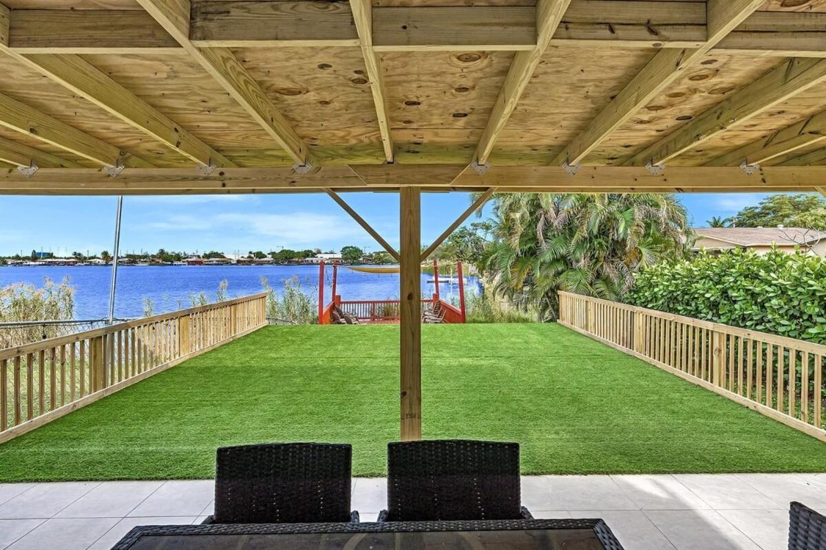 Beautiful Cozy Lakefront Homecasinoairportbeach Fort Lauderdale Exterior photo
